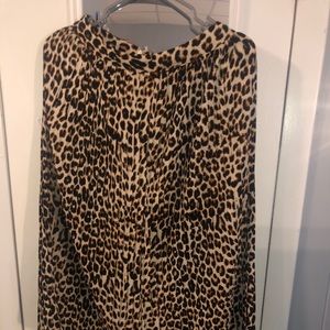 Express cheetah skirt